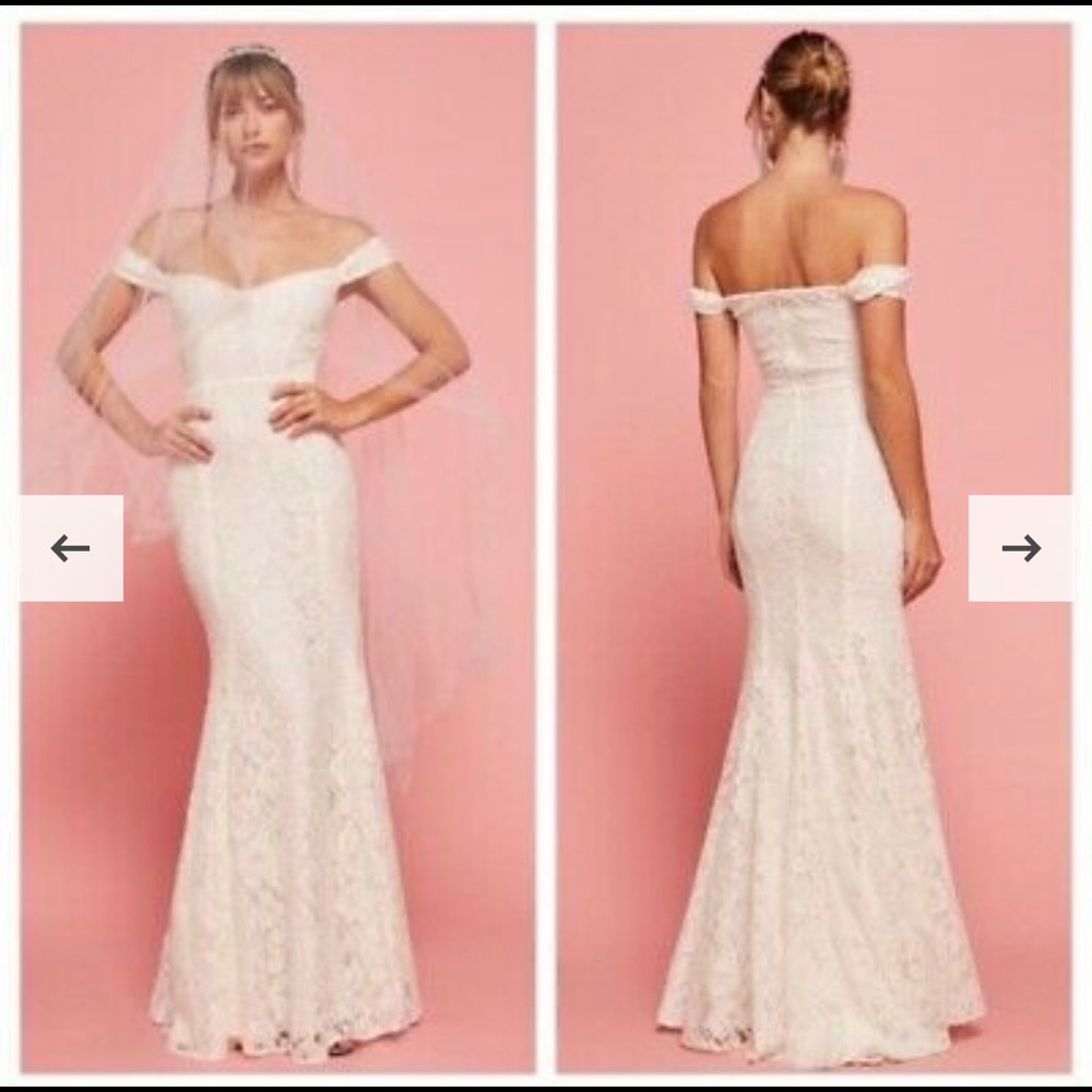 NWT Reformation Freesia Wedding Dress *Never worn